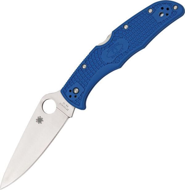 Navaja Spyderco Endura 4 Lockback Blue C10FPBL