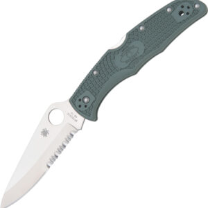 Navaja Spyderco Endura 4 Lockback Green C10PSFG