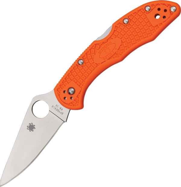 Navaja Spyderco Delica Lockback Orange C11FPOR