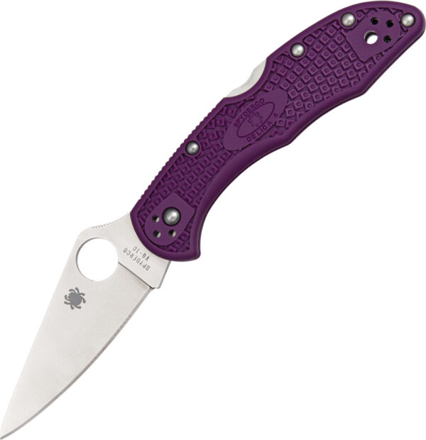 Navaja Spyderco Delica Lockback Purple C11FPPR