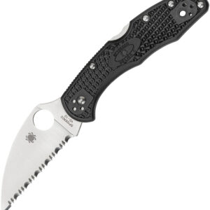 Navaja Spyderco Delica Wharncliffe Serrated C11FSWCBK