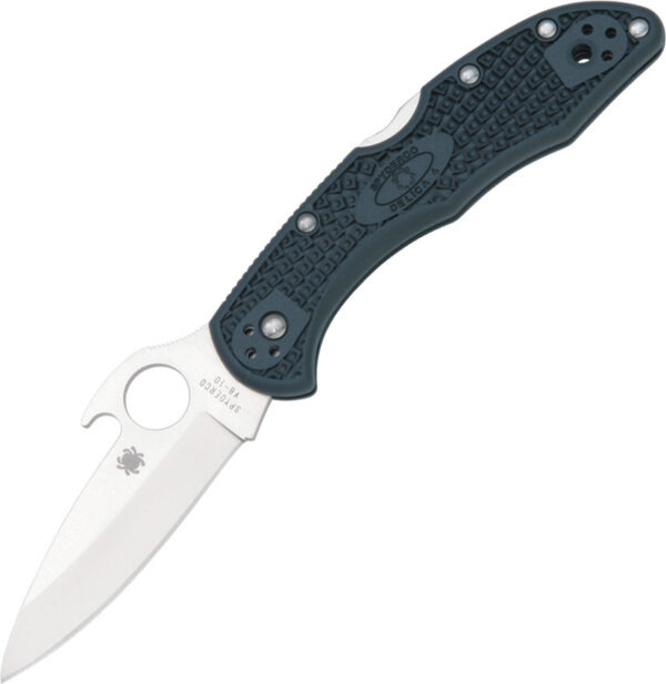 Navaja Spyderco Delica 4 Lockback Gray Wave C11PGYW