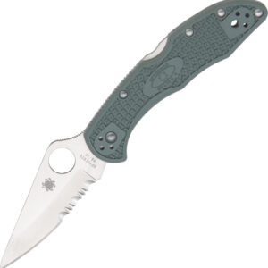 Navaja Spyderco Delica 4 Lockback Green C11PSFG