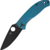 Navaja Spyderco Tenacious R.I.L. Titanium Blue C122TIBLBKP