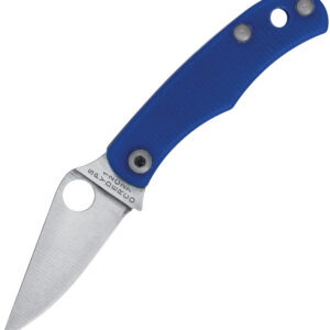 Navaja Spyderco Bug Slip Joint Blue G10 C133GBLP
