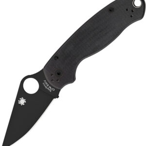 HyperFocal: 0 Navaja Spyderco Para 3 Black Blade C223GPBK
