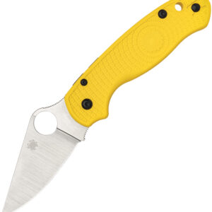 Navaja Spyderco Para 3 Salt Yellow LWT C223PYL