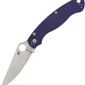 SC36GPDBL2-1.jpg Navaja Spyderco Military 2 Linerlock Dark Blue C36GPDBL2