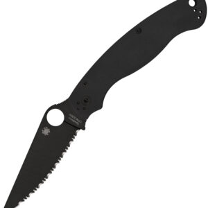 SC36GSBK2-1.jpg Navaja Spyderco Military 2 Compression Black C36GSBK2