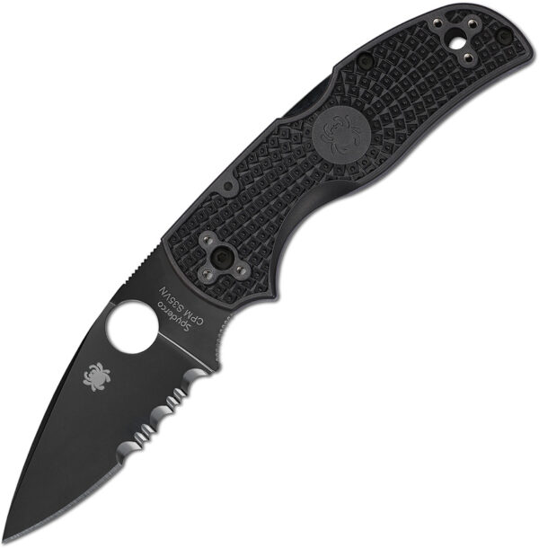 Navaja Spyderco Native 5 Lockback Black Serr C41PSBBK5