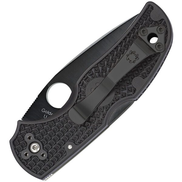 Navaja Spyderco Native 5 Lockback Blk Serrated C41SBBK5