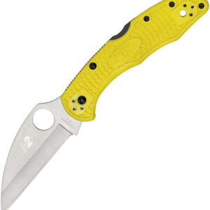 Navaja Spyderco Salt 2 Lockback Yellow C88PWCYL2
