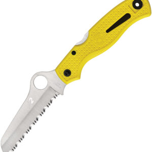 Navaja Spyderco Atlantic Salt Lockback Yellow C89SYL