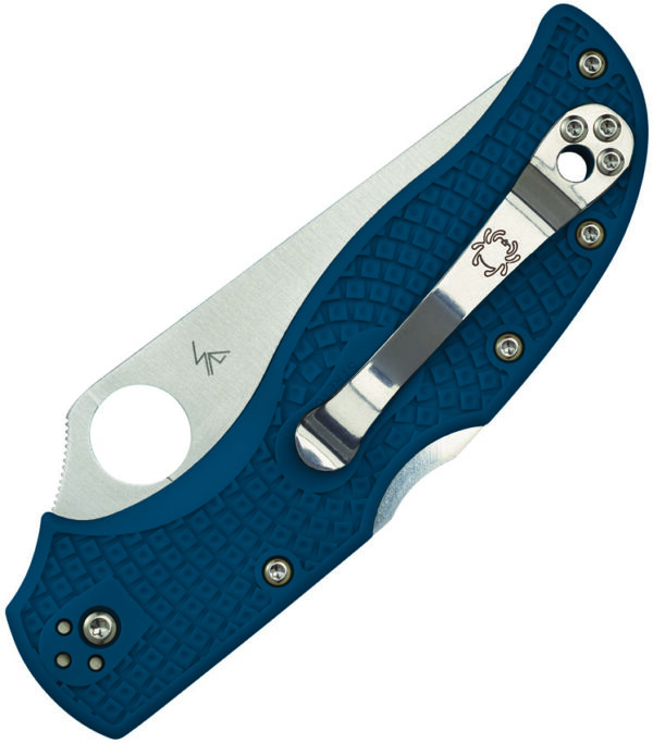 Navaja Spyderco Stretch 2 Lockback Blue C90FP2K390