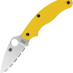 SC94SYL-1.jpg Navaja Spyderco Penknife Lightweight Yellow C94SYL