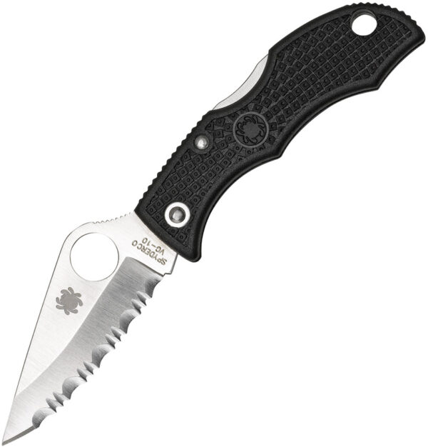 Navaja Spyderco Ladybug 3 Lockback Serrated LBKS3