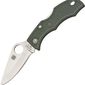Navaja Spyderco Ladybug 3 Lockback Green LFGP3