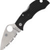 Navaja Spyderco Manbug Lockback Serrated MBKLFS