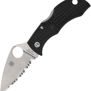Navaja Spyderco Manbug Lockback Serrated MBKLFS