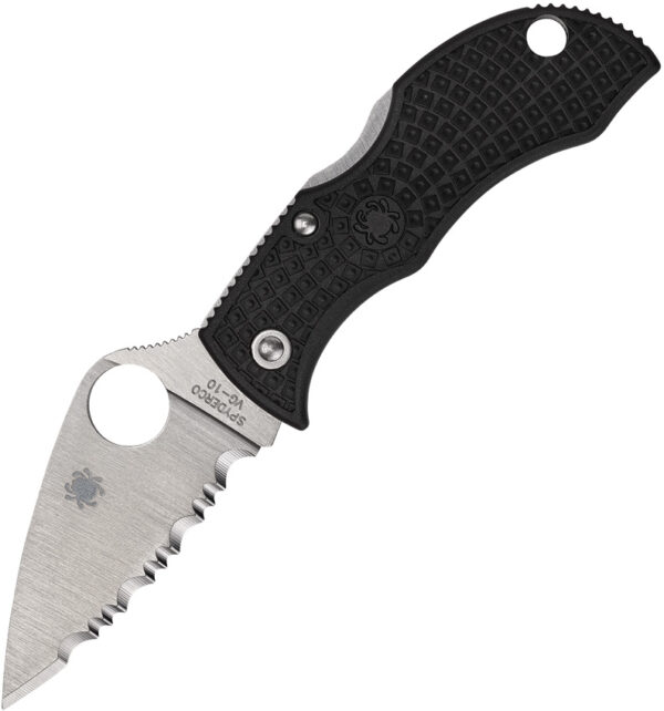Navaja Spyderco Manbug Lockback Serrated MBKLFS