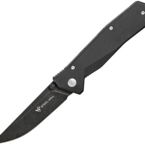 Navaja Steel Will Daitengu F11 Linerlock All Blk F11-09