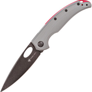 Navaja Steel Will Sedge Linerlock Gray F19M-20