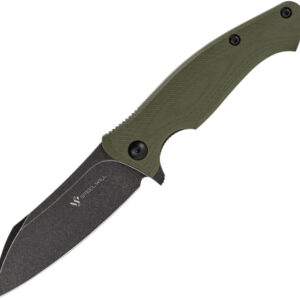 Navaja Steel Will Nutcracker F24 Linerlock Green F24-33