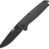 Navaja SOG Adventure Lockback Black SOG-13-11-01-43