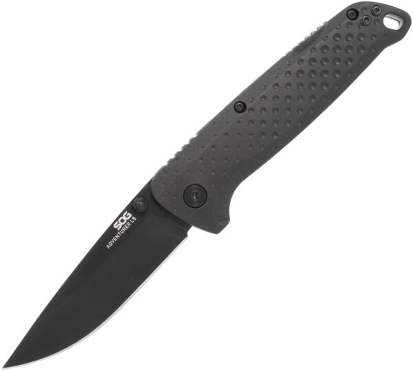 Navaja SOG Adventure Lockback Black SOG-13-11-01-43