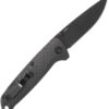 Navaja SOG Adventure Lockback Black SOG-13-11-01-43