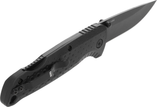 Navaja SOG Adventure Lockback Black SOG-13-11-01-43