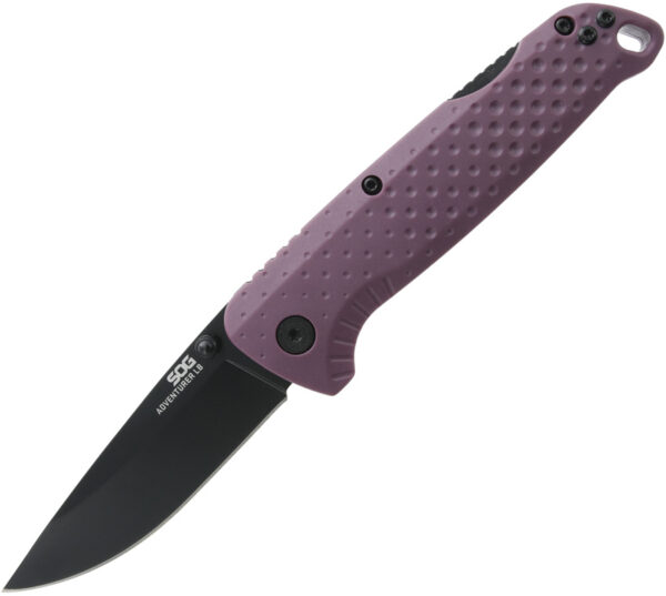 Navaja SOG Adventure Lockback Purple SOG-13-11-04-43