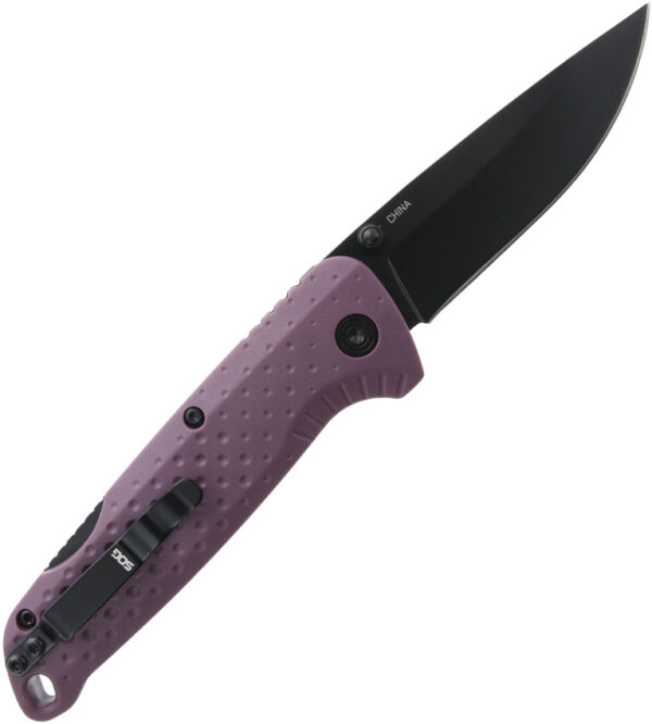 Navaja SOG Adventure Lockback Purple SOG-13-11-04-43