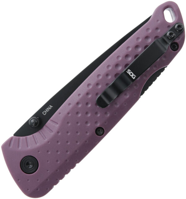 Navaja SOG Adventure Lockback Purple SOG-13-11-04-43