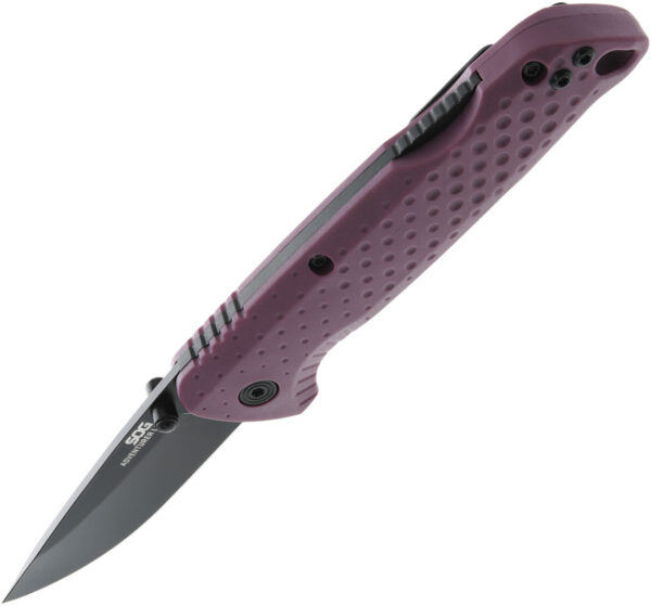 Navaja SOG Adventure Lockback Purple SOG-13-11-04-43