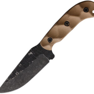 STPGP1TG10S-1.jpg Cuchillo Stroup Knives GP1 Fixed Blade Tan GP1-T-G10-S