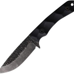 STPGP2BG10S-1.jpg Cuchillo Stroup Knives GP2 Fixed Blade Black. GP2-B-G10-S