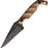 STPMINITG10S-1.jpg Cuchillo Stroup Knives Mini Fixed Blade Tan MINI-T-G10-S