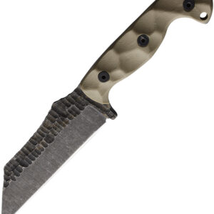 STPTU3TG10S-1.jpg Cuchillo Stroup Knives TU3 Fixed Blade Tan TU3-T-G10-S