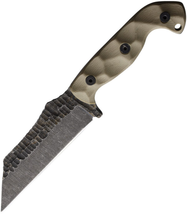 Cuchillo Stroup Knives TU3 Fixed Blade Tan TU3-T-G10-S