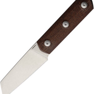 Cuchillo Straight Line Erny Fixed Blade Burlap ER-BB