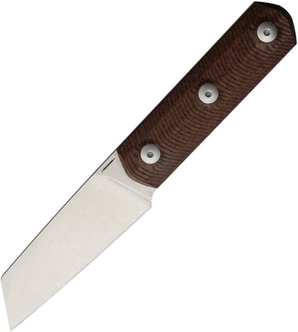 Cuchillo Straight Line Erny Fixed Blade Burlap ER-BB