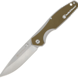 Navaja Smith & Wesson Cleft Linerlock A/O Tan 1122572