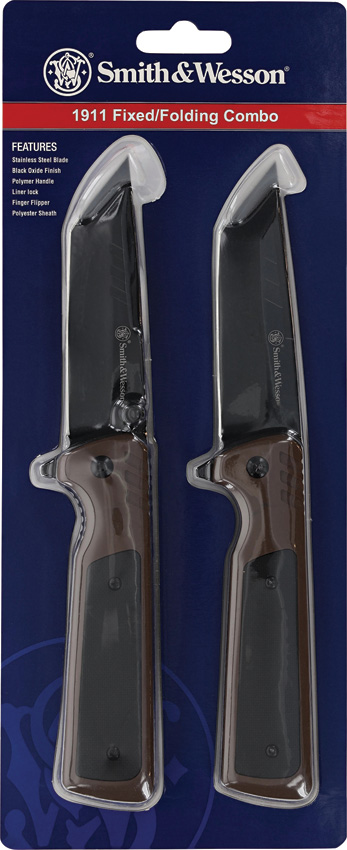 Navaja Smith & Wesson 1911 Fixed/Folder Combo 1200648