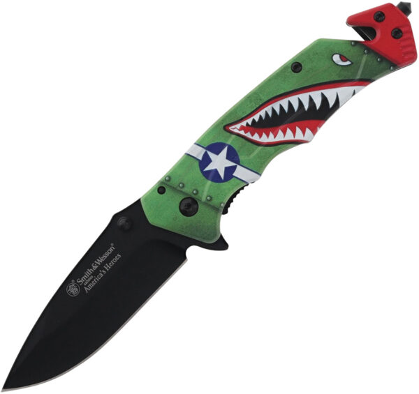 Navaja Smith & Wesson Americas Heroes Linerlock 1208872