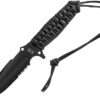 Cuchillo TB Outdoor Survival Fixed Blade Black 11060001