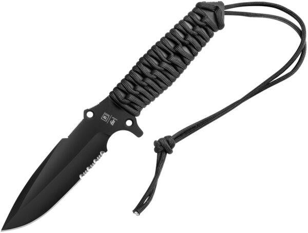 Cuchillo TB Outdoor Survival Fixed Blade Black 11060001