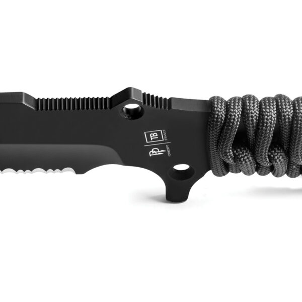 Cuchillo TB Outdoor Survival Fixed Blade Black 11060001