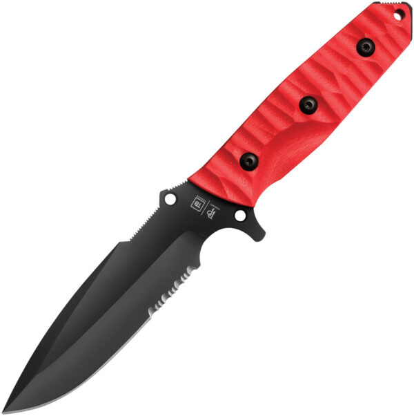 Cuchillo TB Outdoor Survival Fixed Blade Red 11060010
