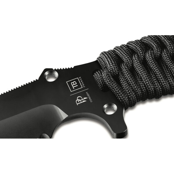 Cuchillo TB Outdoor Survival Fixed Blade Black 11060031